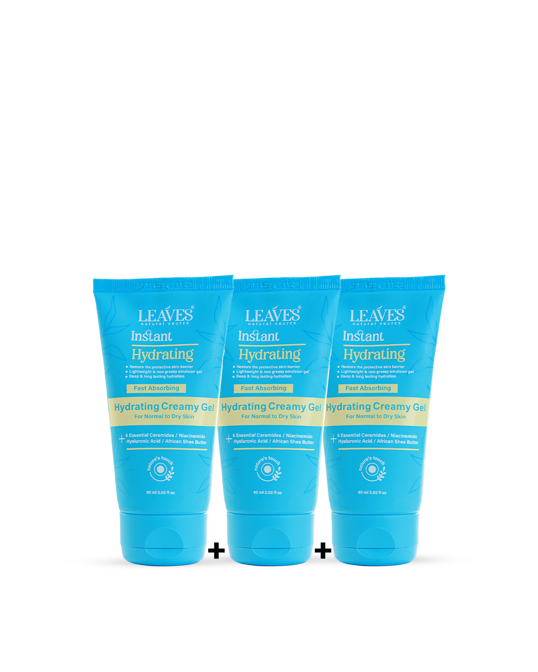 روتين الترطيب الفوري للبشرة(3 كريم )