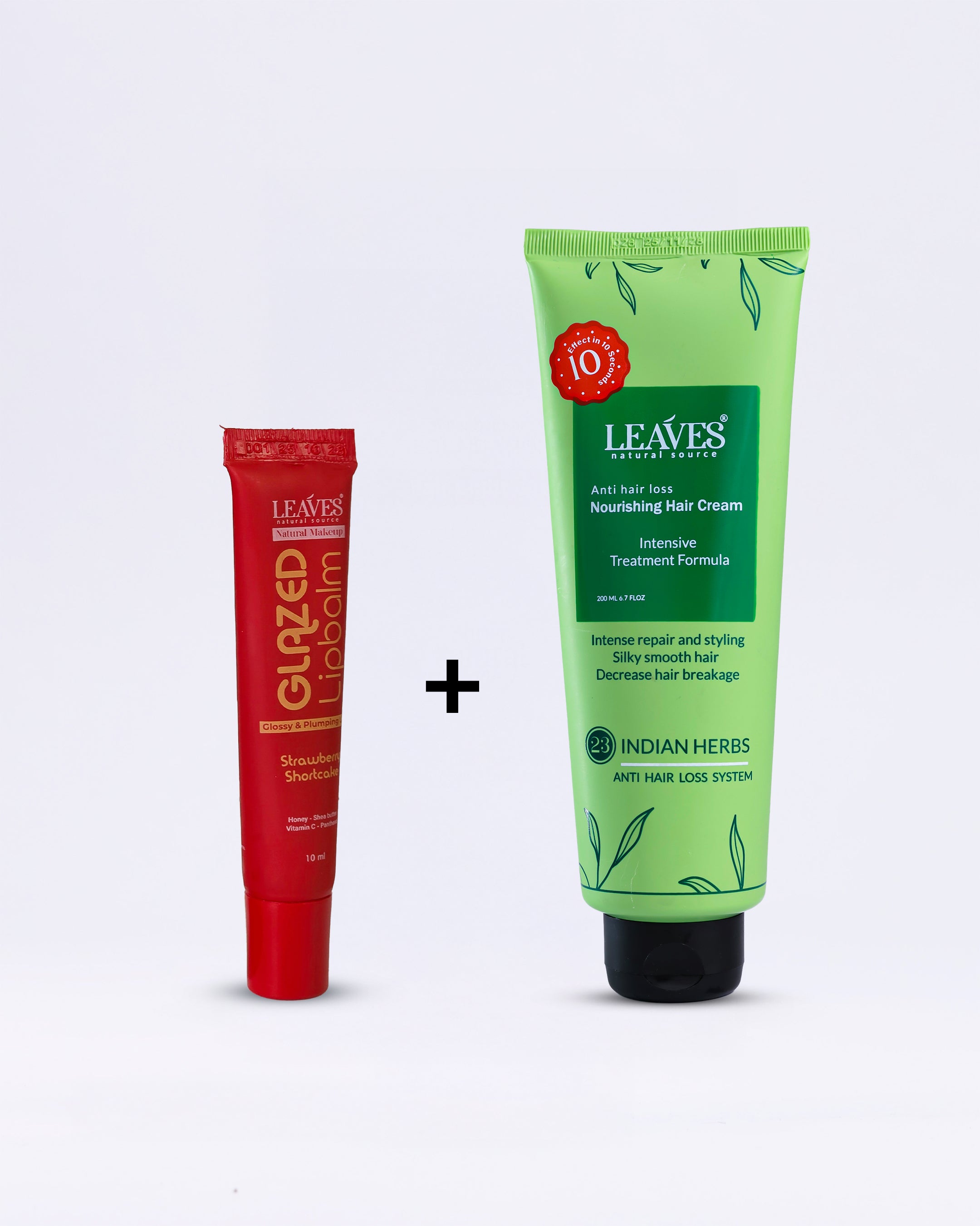 روتين ترطيب الشعر والشفاة- كريم الشعر+ ليب بالم من اختيارك