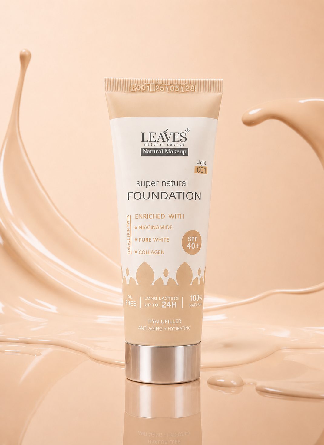 Levis Super Natural 5 in 1 Daily Foundation - (Light - Dark)