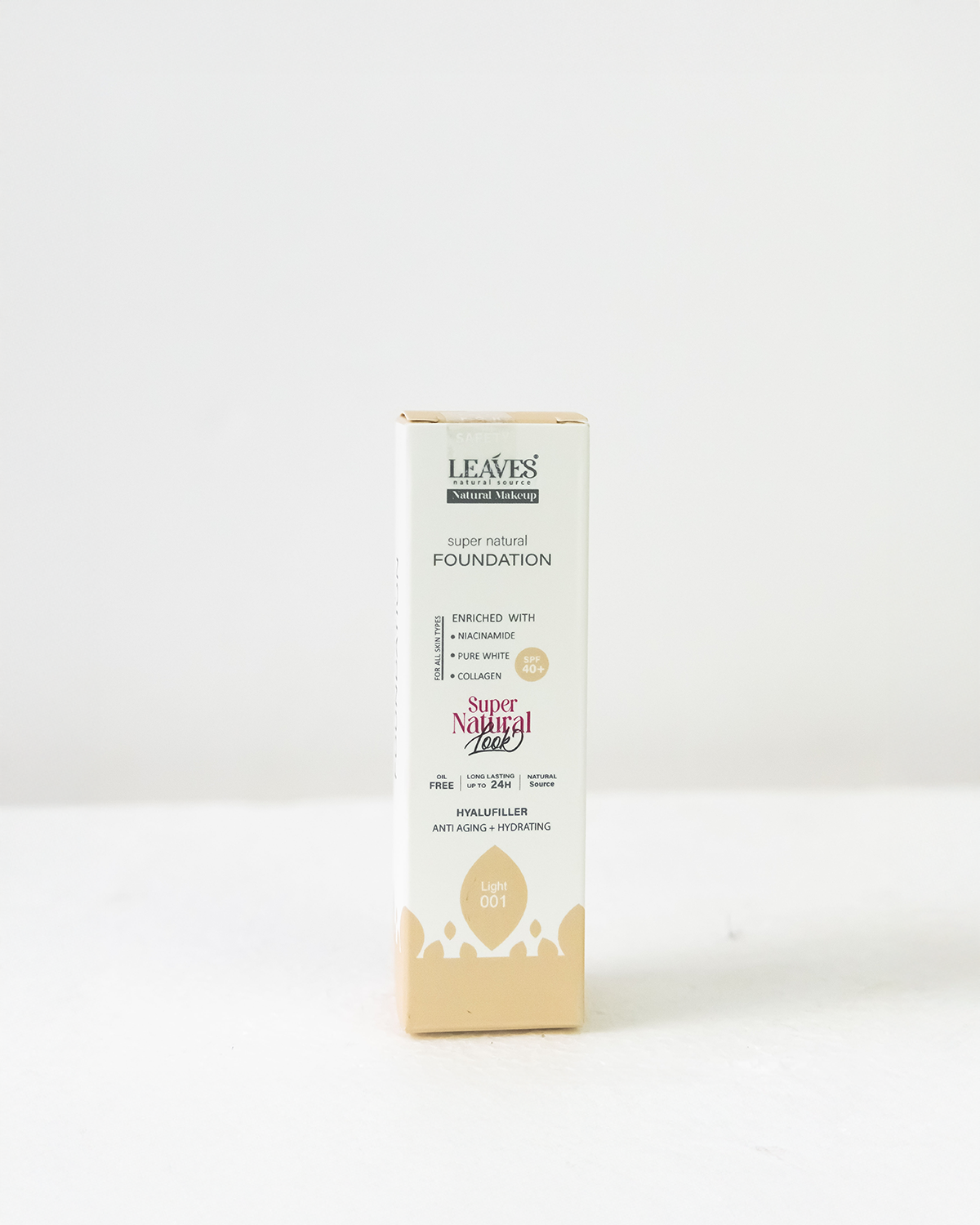 فاونديشن ليفز سوبر ناتشورال درجة 001 بيج فاتح