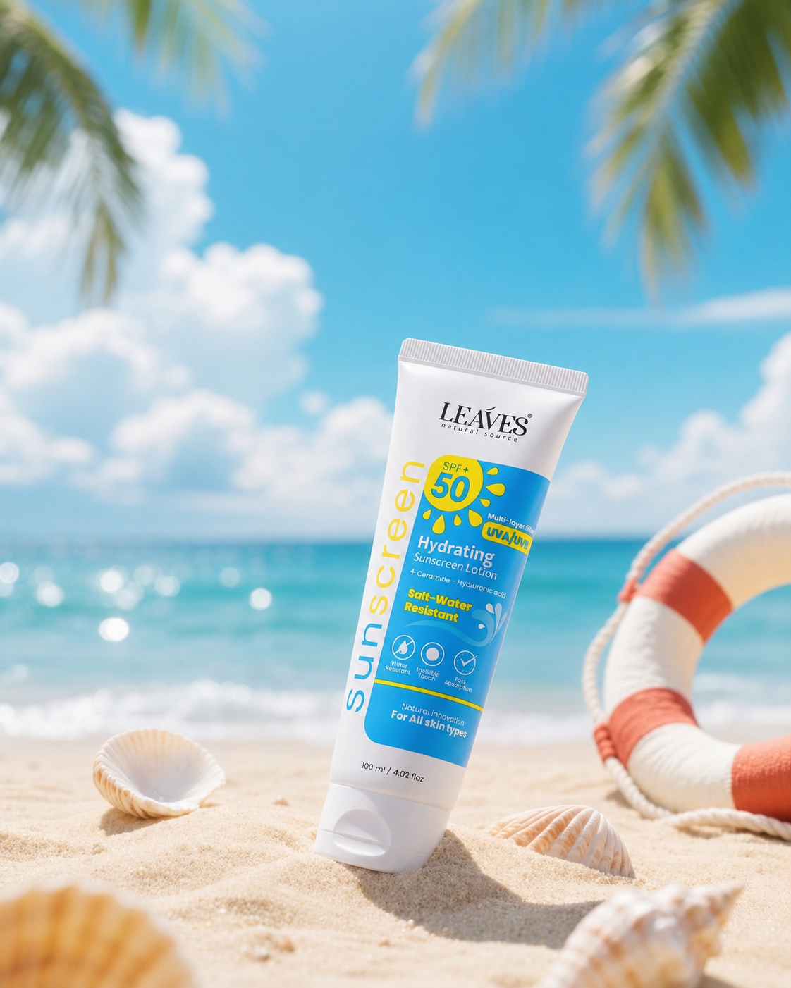 Leaves | Sunscreen | hydrating