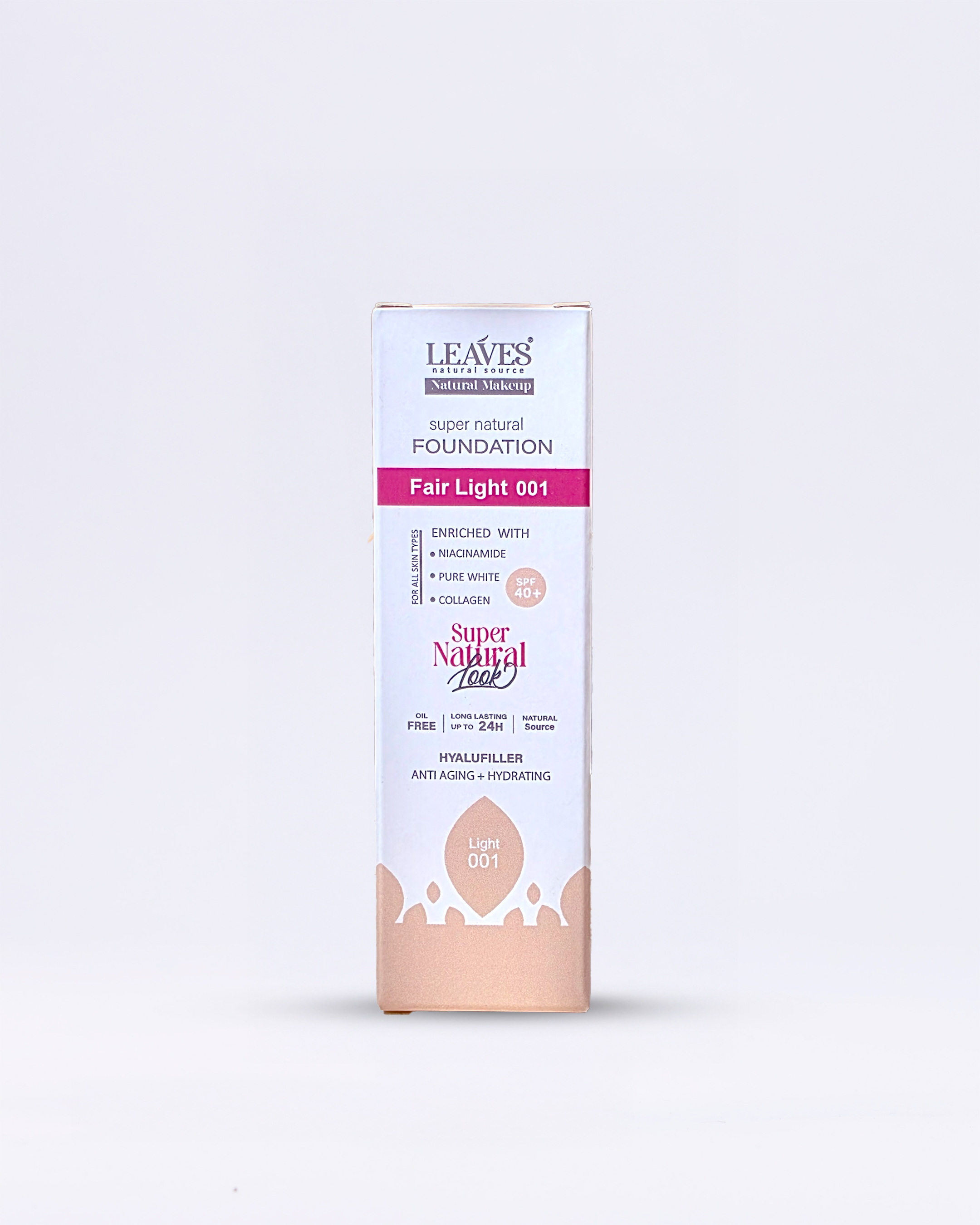 Levis Super Natural 5 in 1 Daily Foundation - (Light - Dark)