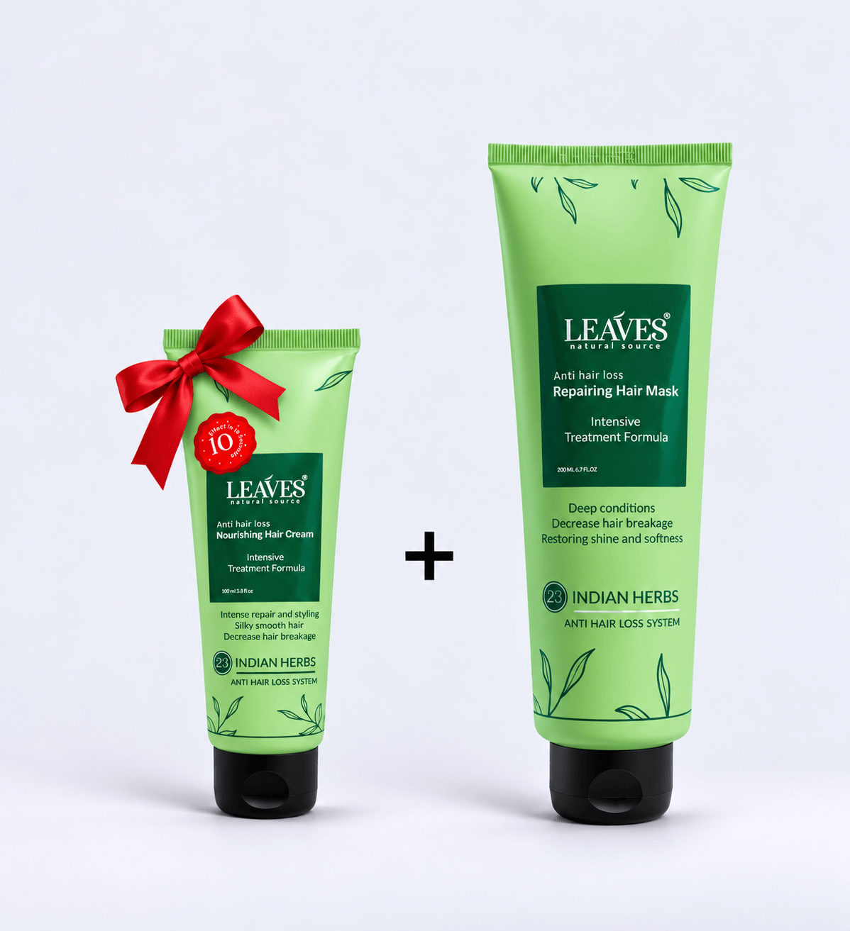 LEAVES – Hair Repair Mask 200 ml + FREE Hair Cream 100 ml
