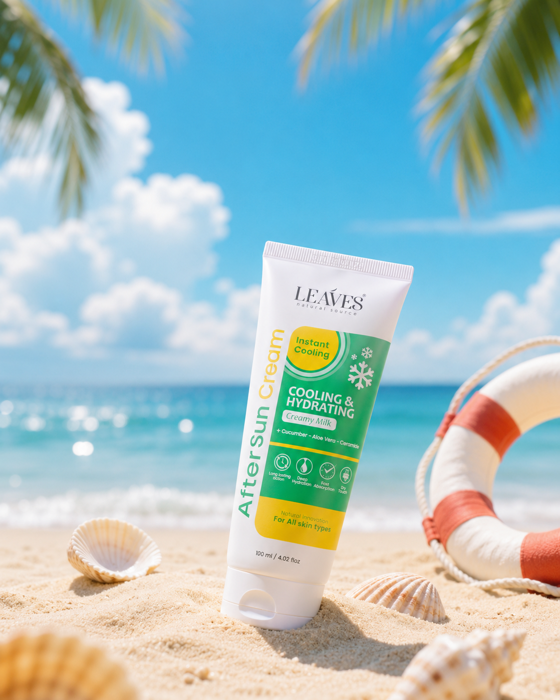 Leaves | Sunscreen | After sun