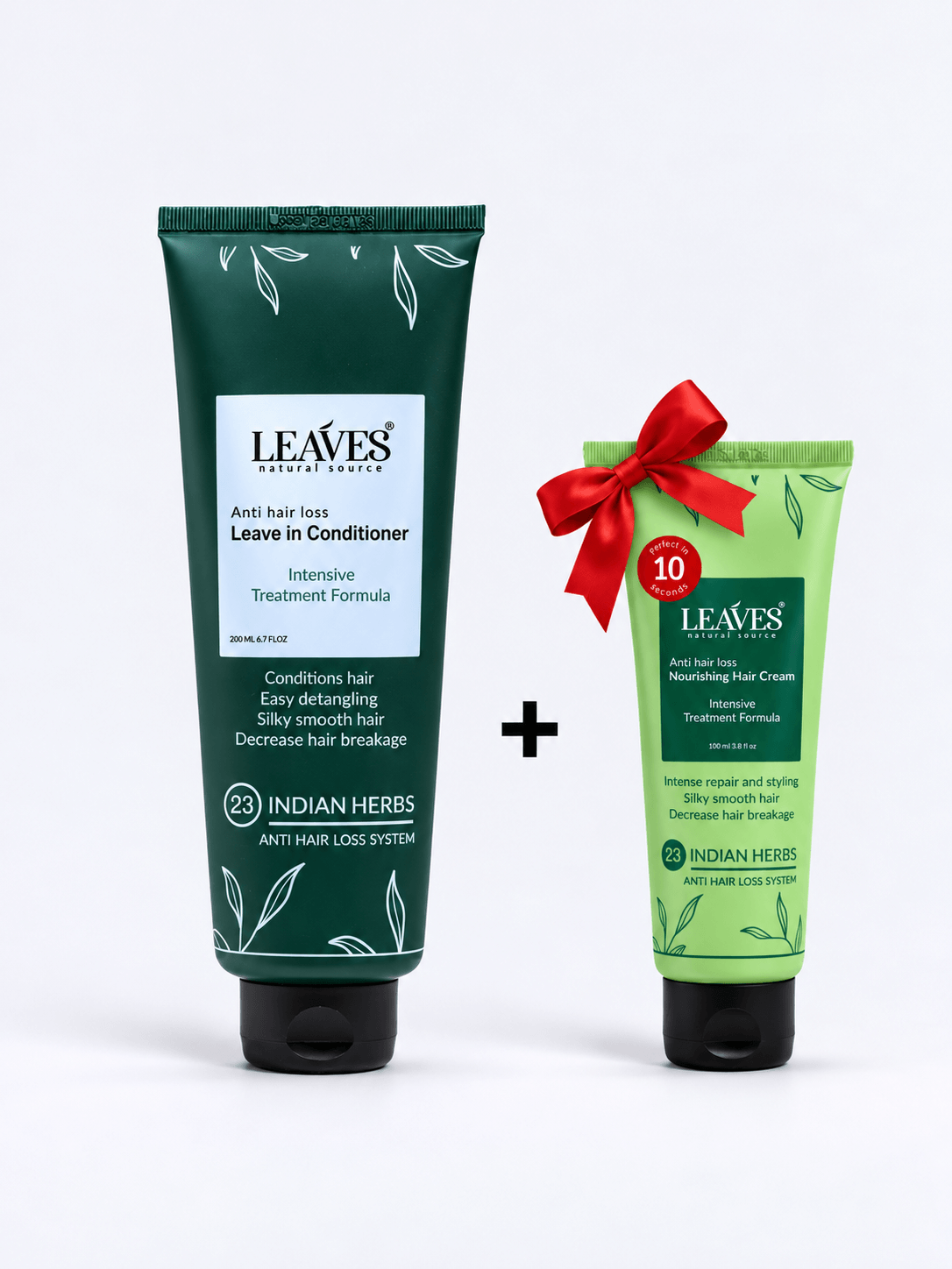 LEAVES – Leave-In Conditioner + FREE 100 ml Hair Styling Cream
