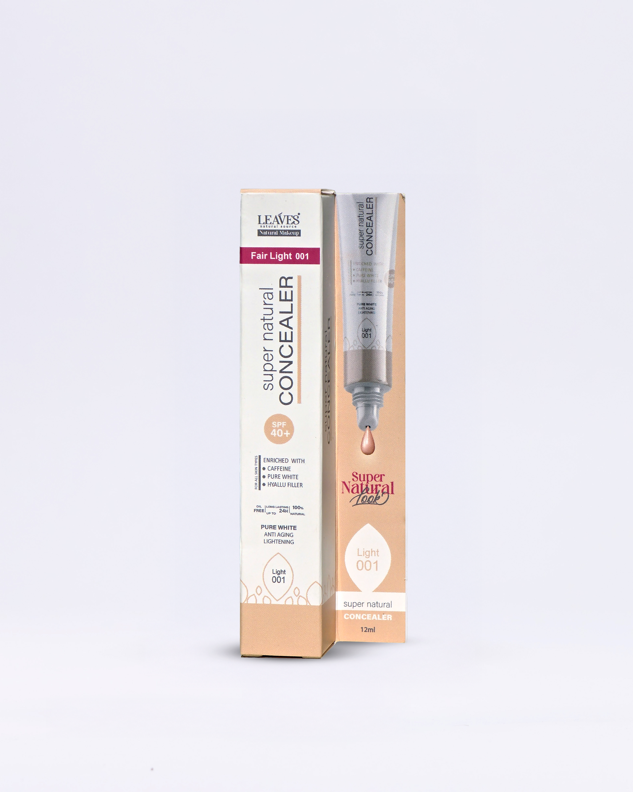 كونسيلر سوبر ناتشورال من ليفز خافي للعيوب لمحيط العين (درجة فير لايت 001)