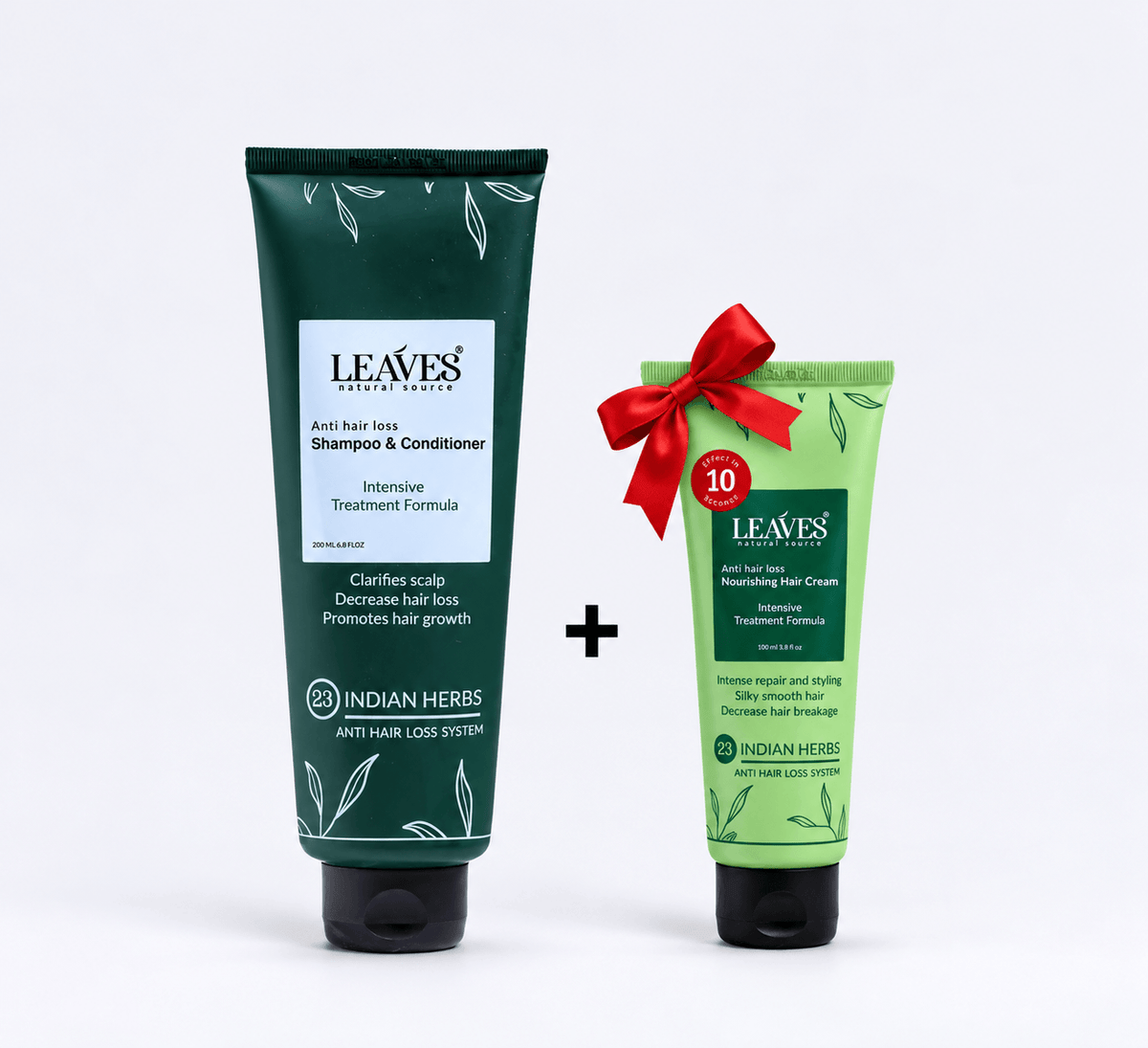 LEAVES – Nourishing Anti-Hair Loss Shampoo + FREE 100 ml Hair Cream Gift
